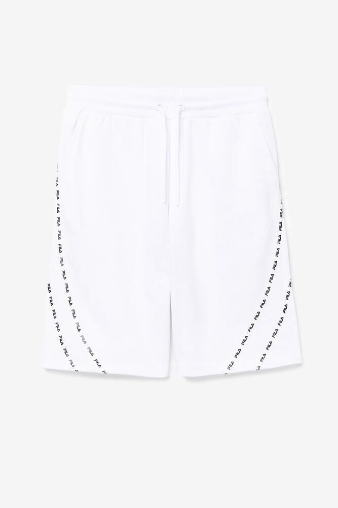 Fila Salvation White Shorts Mens - NZ 75169-ANEH